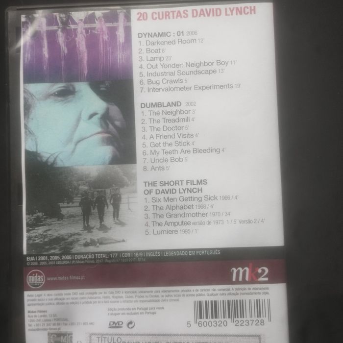 David Lynch/Herzog DVD's