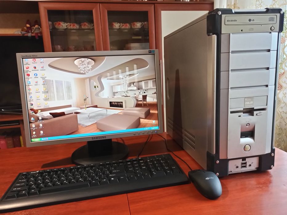Компьютеры с мониторами Samsung SyncMaster 923NW