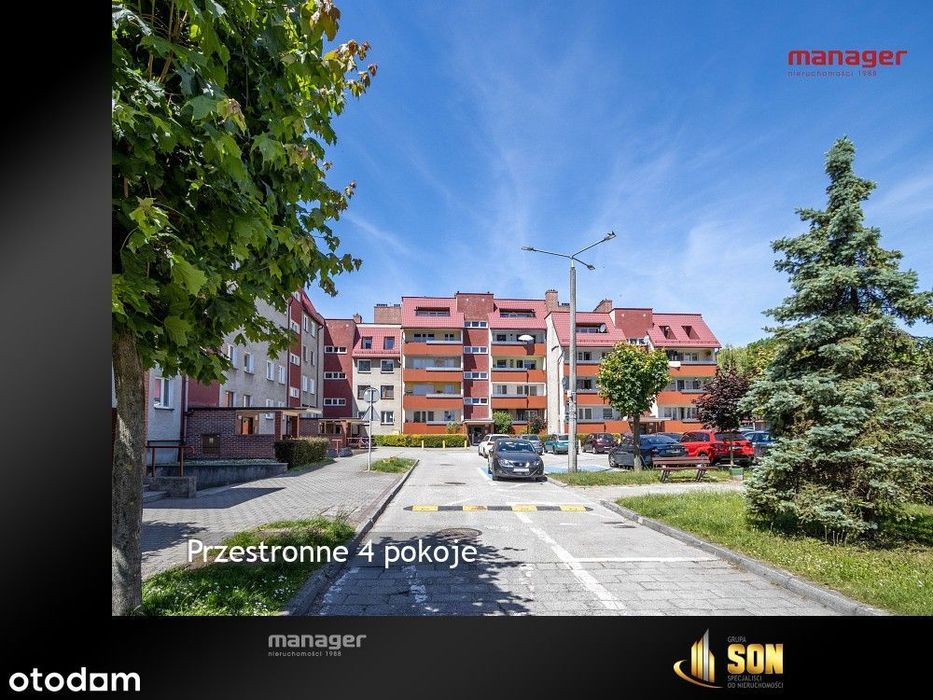 Przestronne 4 pokoje
