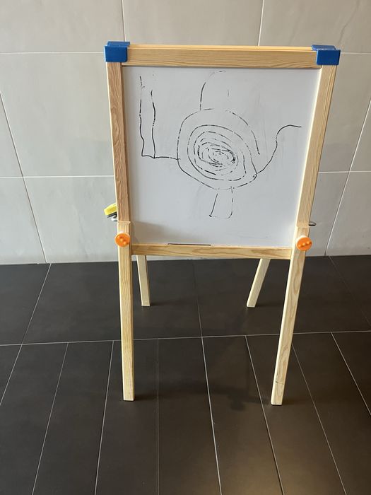Quadro de madeira para criancas