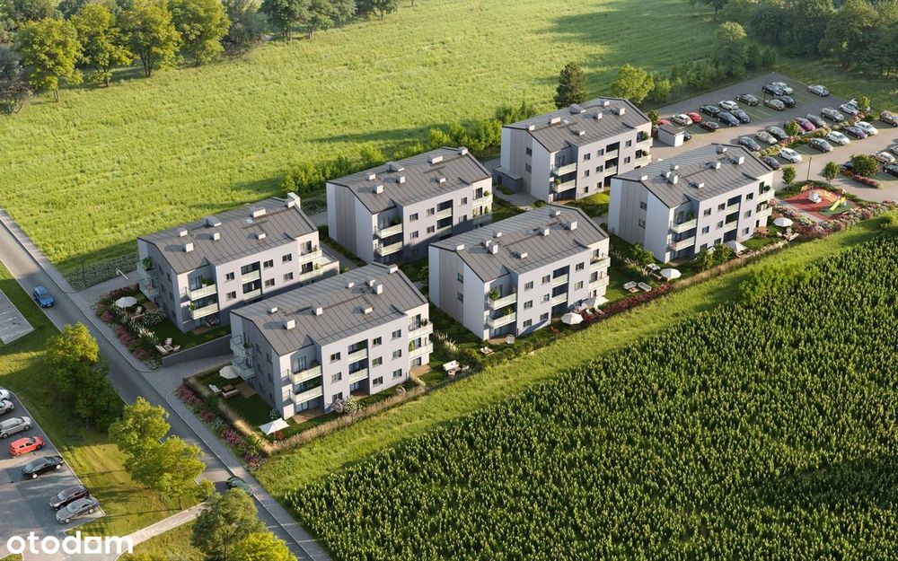 2-pokojowe mieszkanie 39m2 + ogródek Bezpośrednio
