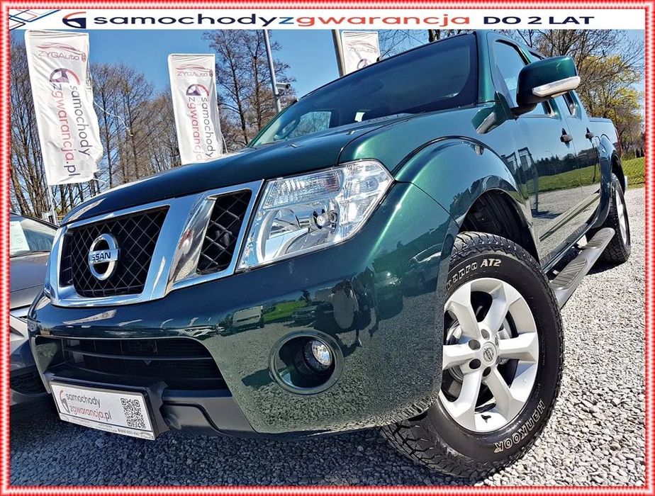 Nissan Navara Piękna NAVARA 4x4 long 2.5 diesel 190KM przeb 163tyś 2 LATA GWARANCJI