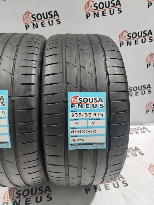 2 pneus semi novos 235-35R19 Hankook - Oferta dos  portes