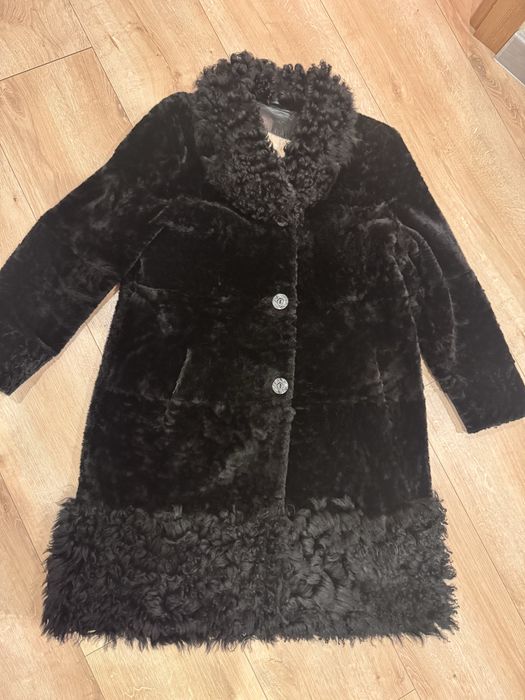 шуба натуральна стрижена коза