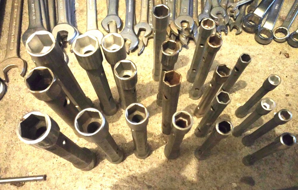 22 Chaves de Tubos ou Tubulares Cromio Vanadium