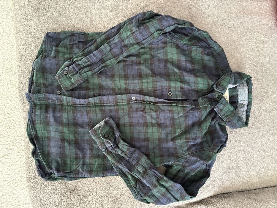 Koszula flanelowa h&m 146 w krate