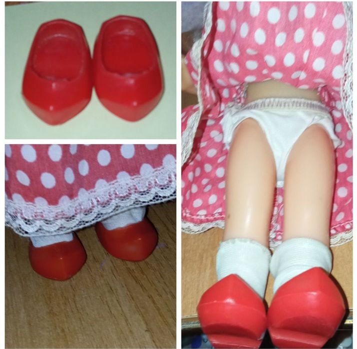 Кукла СССР. Красная шапочка. 27 см