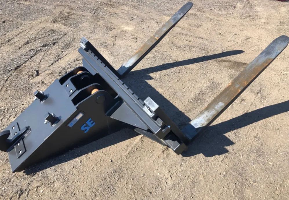 Nowe widły SE S1 B20 5 ton do koparki złącze karetka Volvo Hitachi paleciak