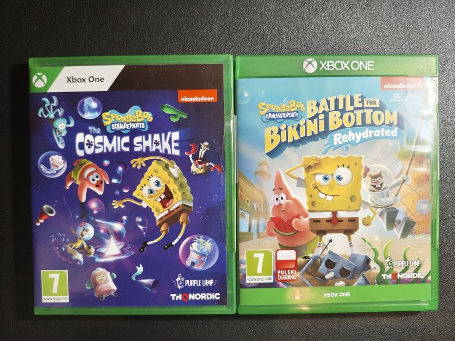 SpongeBob: BfBB / SpongeBob: The Cosmic [XBOX] 2 gry