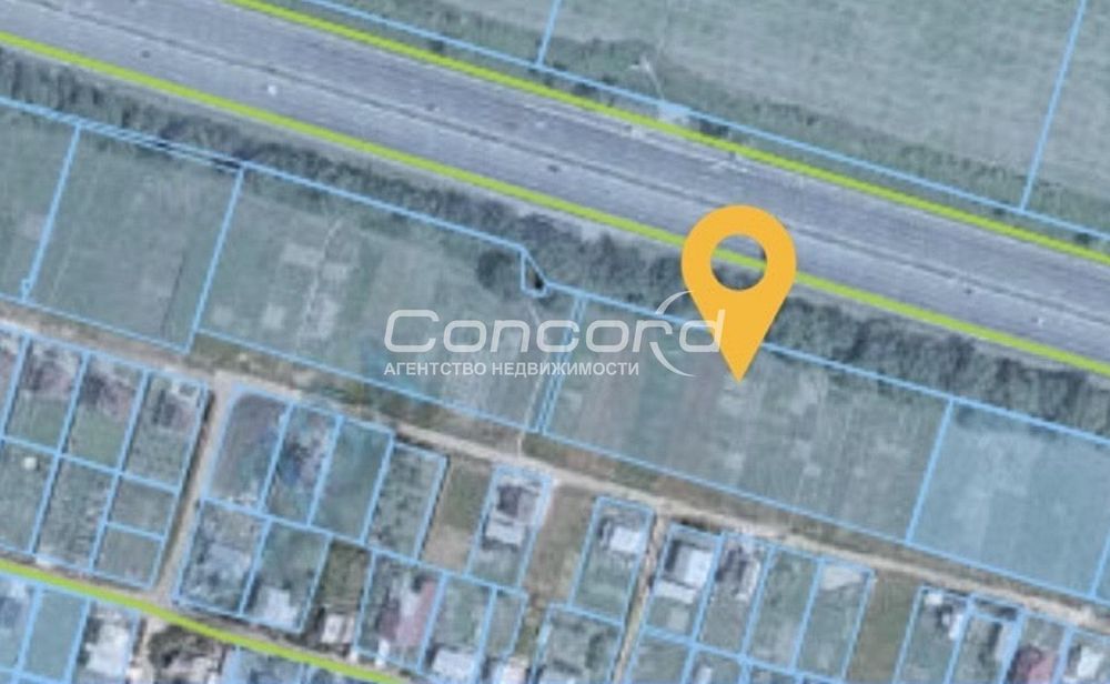 Без комісії! Фасад Бориспільської траси, ділянка в с. Гора, 1.035 Га