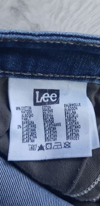 Jeansy Lee Bell Zip W27 L30