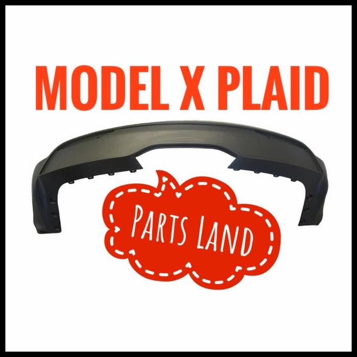 Губа заднього бамперу Tesla Model X Plaid  1609582-00-A