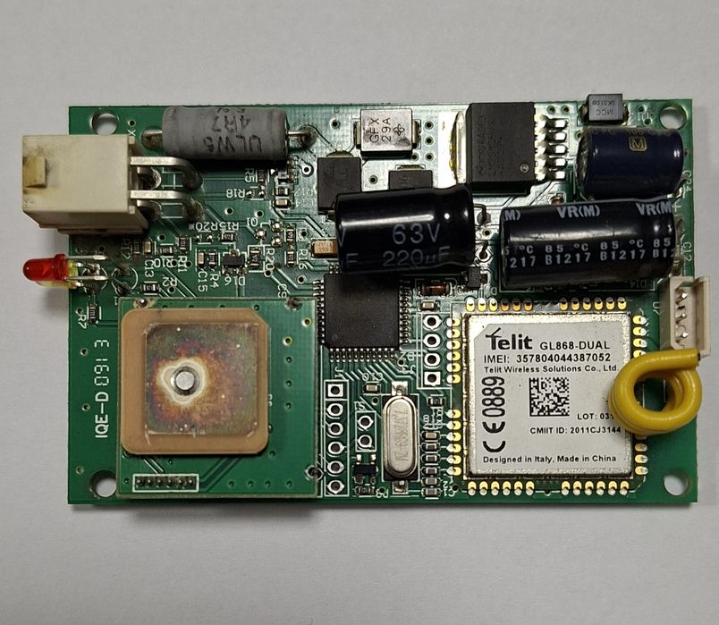 GSM трекер на базі GL868-DUALGSM трекер на базі GL868-DUAL