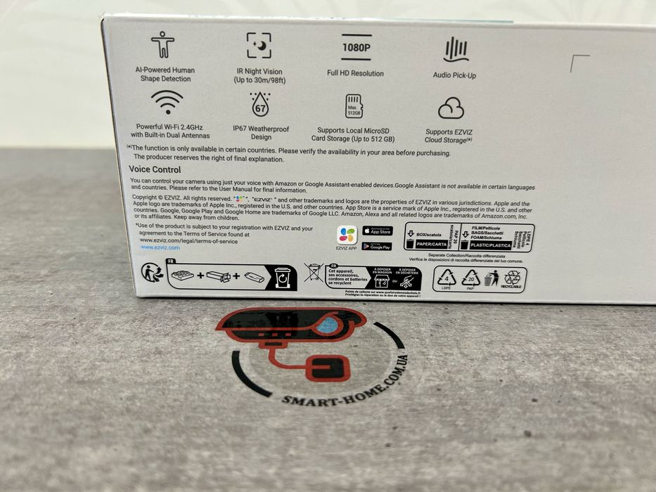 ХІТ 2Мп SD WiFi ip EZVIZ камера видеонаблюдения уличная Imou Hikvision