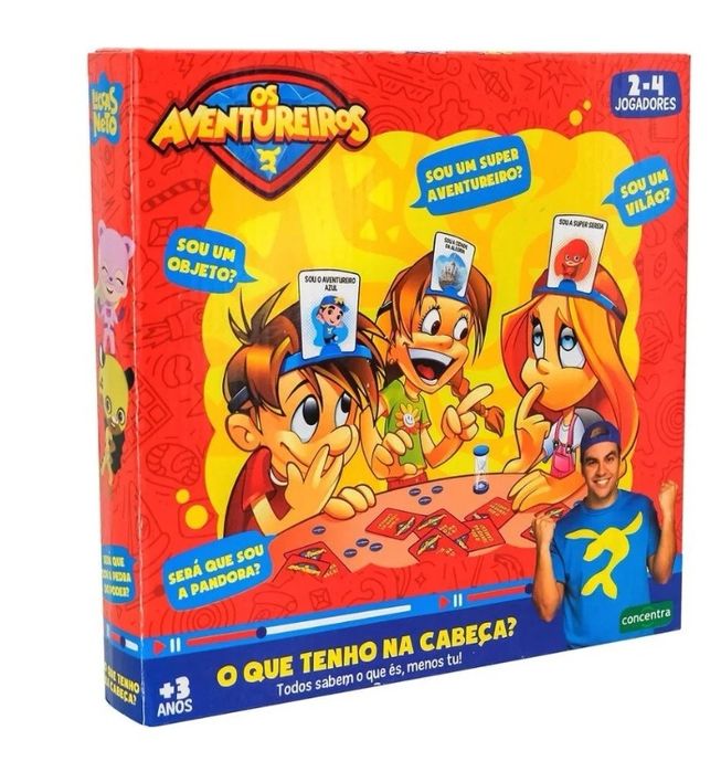 Jogo do Lucas Neto O que tenho na cabeça