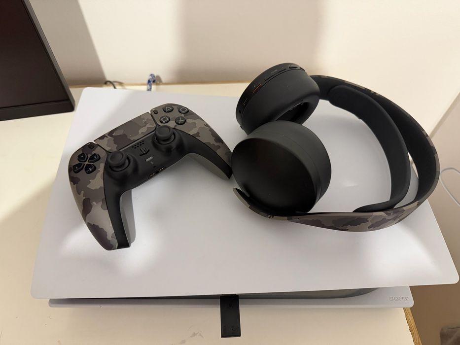 Playstation 5 +comando+ fones