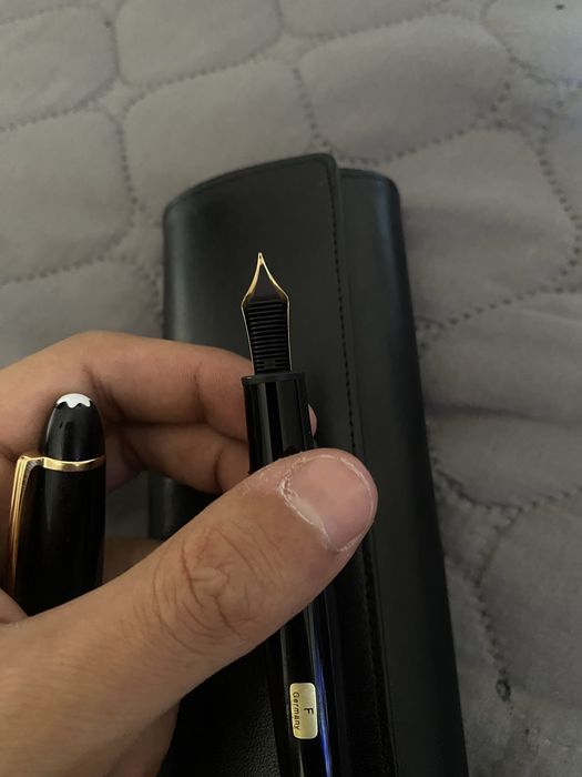 Caneta Tinteiro Montblanc Meisterstück Classique 145 – Ouro 14K Bicolor (Escrita F)