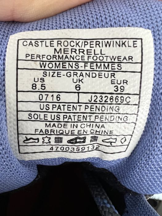 Оригінальні Черевики Merrell Ridgepass Mid Gore-Tex 39р.25см.