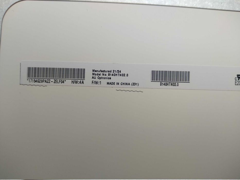 матриця Samsung Galaxy Book Go B140HTN02.0 (14", TN, 1920*1080)