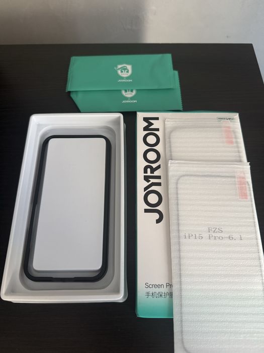Case + 2 szkla hartowane Iphone 15 pro