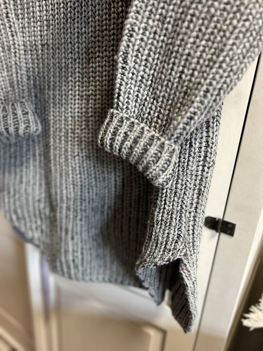 Sukienka dzianinowa/sweter jak Hand Made Afunguard M,L