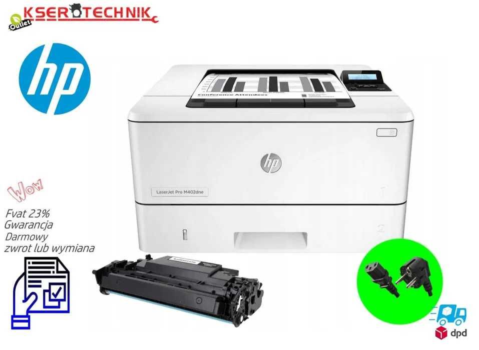 HP M402 n drukarka laserowa mono z siecią LAN / Tanie tonery / C5F93A