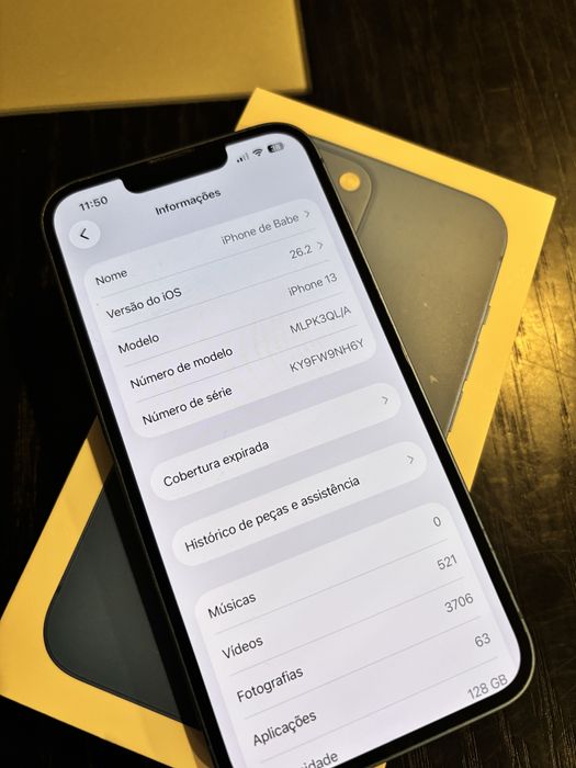 Iphone 13 128GB azul