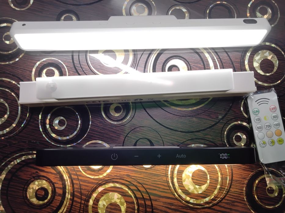 Led лампи з датчиком руху, сенсор, дисплей, димер. Пульт!