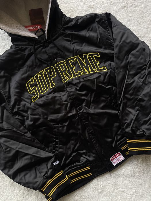 Kurtka Supreme x Mitchell & Ness Satin Varsity Jacket
