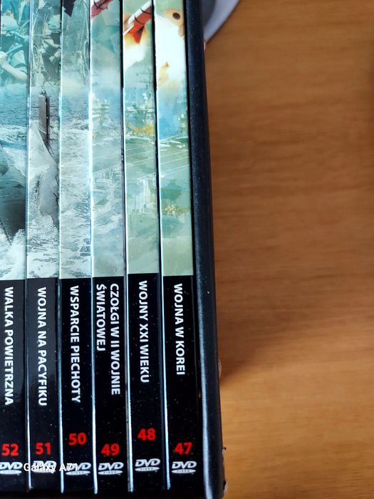 Kolekcja płyt DVD Wojna i broń