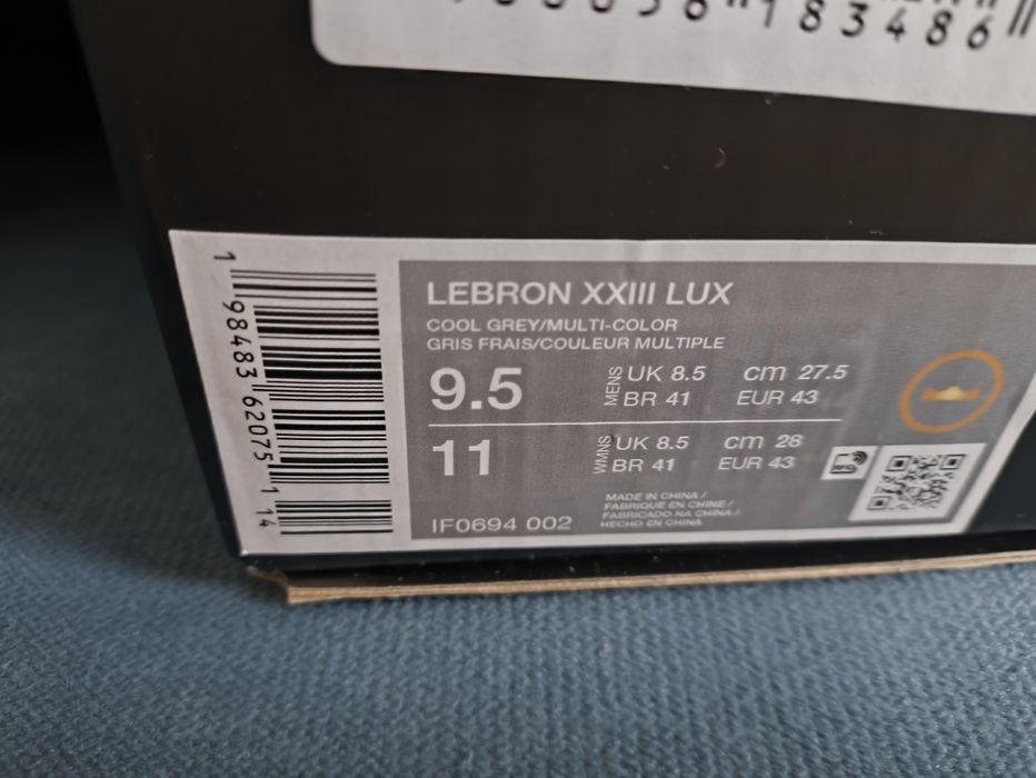 Nowe buty do koszykówki Nike LeBron 23 LUX "Bubble Boy" rozmiar 43