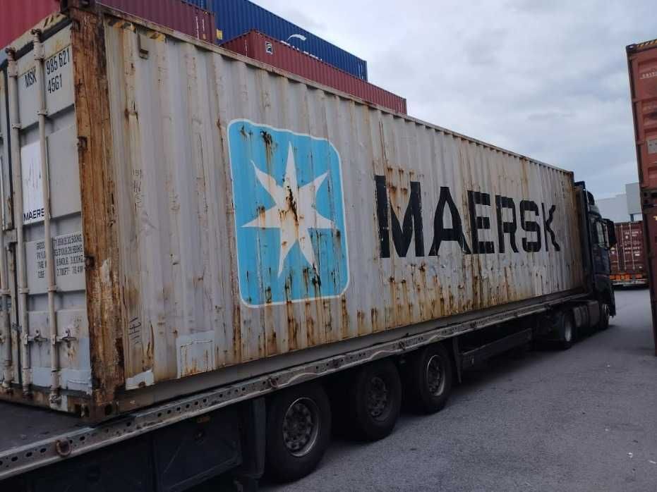 Kontener używany 40 HC z Niemiec