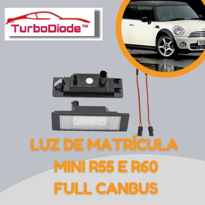 Luz de matrícula Led plafonier completo MINI R55 R60