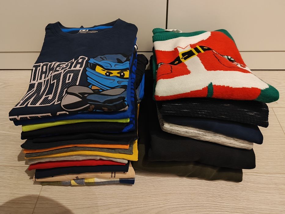 Duża paczka ubrań 146-158 dla chłopca