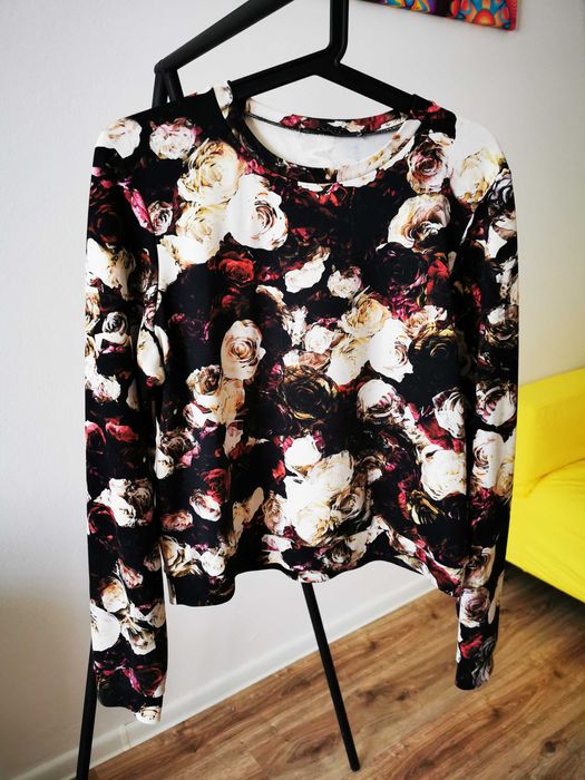Damska bluza w kwiaty kwiatki Mohito S 36