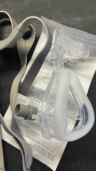 Maska nosowo-twarzowa do aparatu CPAP roz L