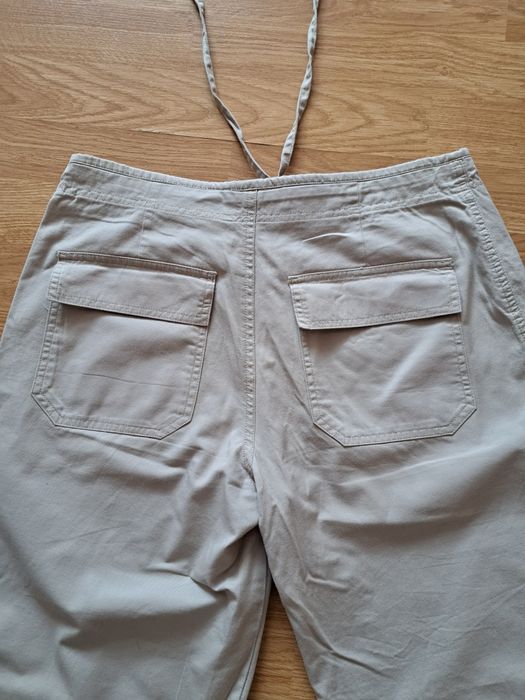 Spodnie beżowe szerokie Dunnes Stores r.40