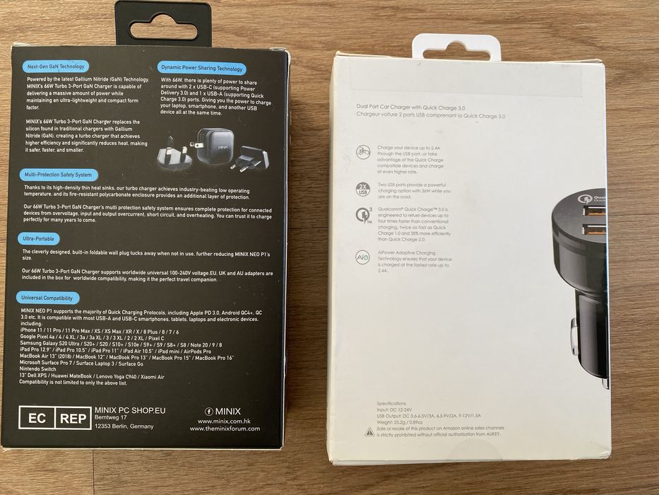 Carregadores usb multifuncoes NOVOS