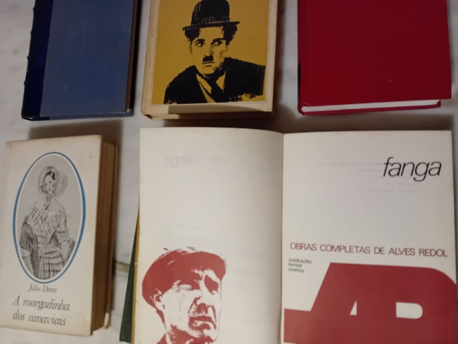 Conjunto de 12 Livros Antigos Capa Dura