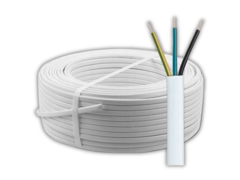 PRZEWÓD YDYP Kabel 3x2,5 100m Płaski 450/750V Damir - WYPRZEDAŻ