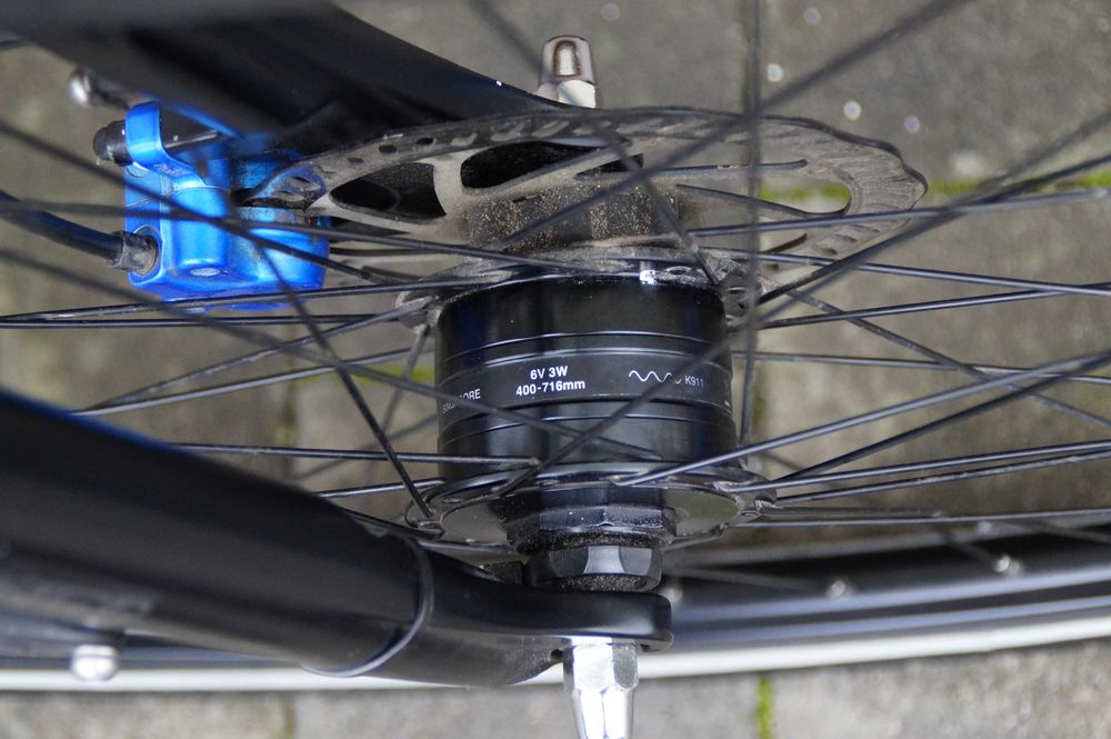 Rower trekkingowy Pegasus tarcze hydraulika