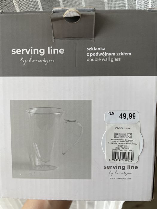 Home&you kubki szklanki termiczne podwójne ścianki dorily