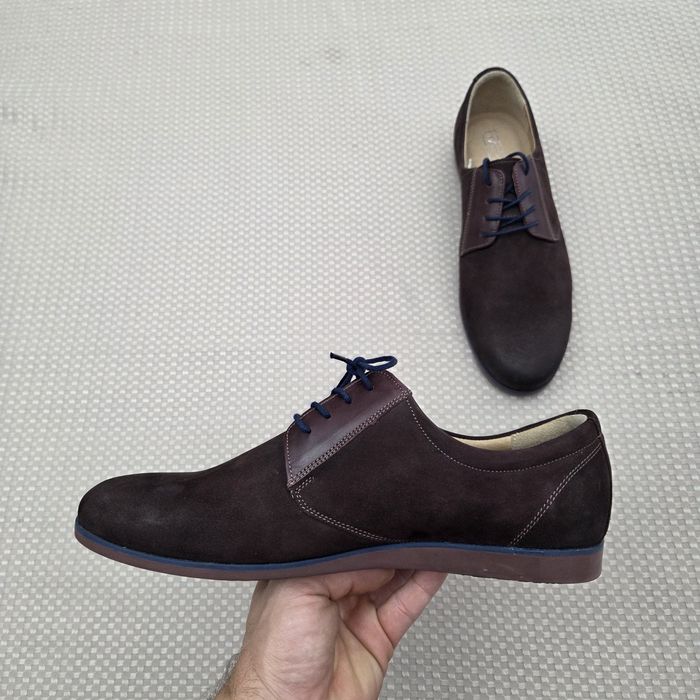 Nowe skóra męskie półbuty r42 stylu casual