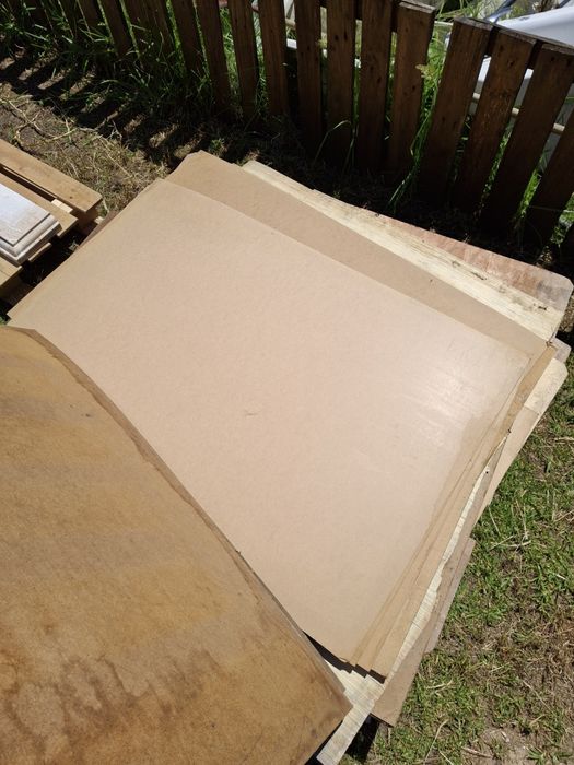 Cerca de 50 placas forro "platex"