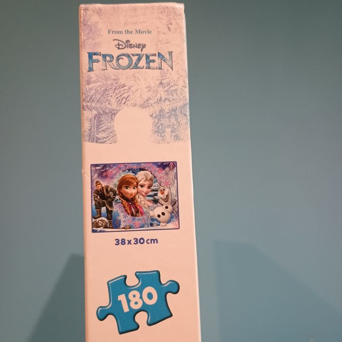Frozen puzzle 180 elementów 38x30cm Kraina Lodu
