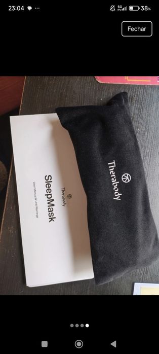 SleepMask Therabody máscara dormir