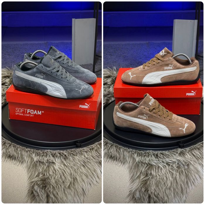 Кеди кроссовки на низькій підошві Puma Speedcat р.41-45