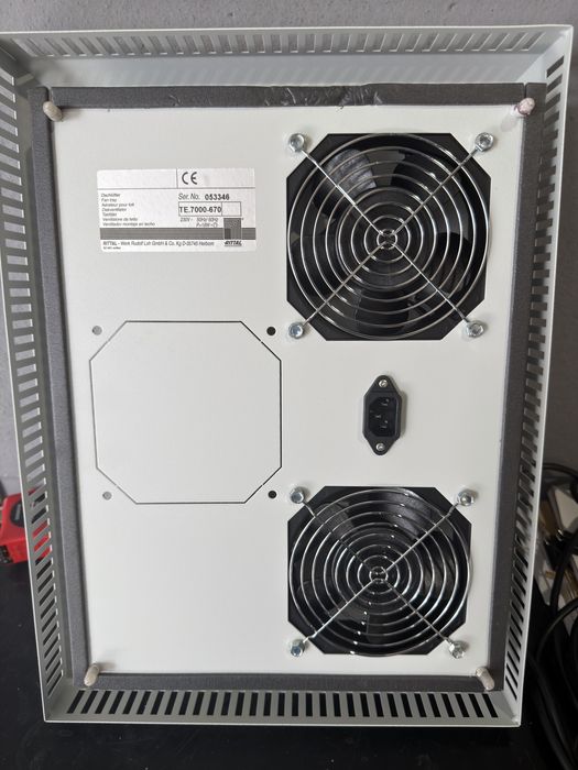 Unidade de ventilação para montagem em rack de 19"