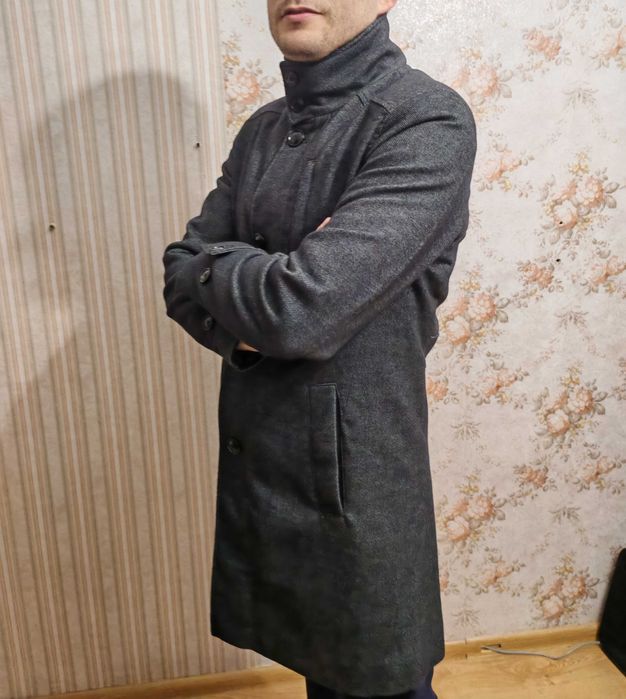 Чоловіче пальто Oodji розмір 46