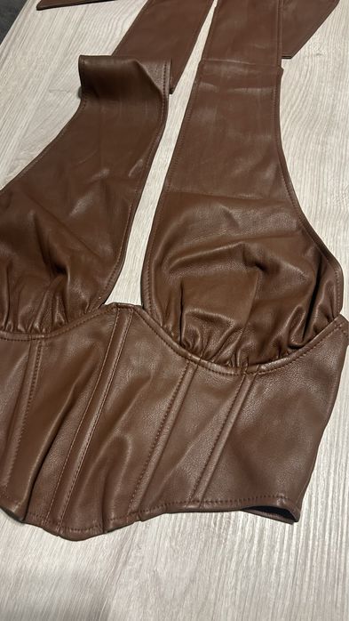 Топ з екошкіри, штани з екошкіри, лосини з екошкіри, лот речей